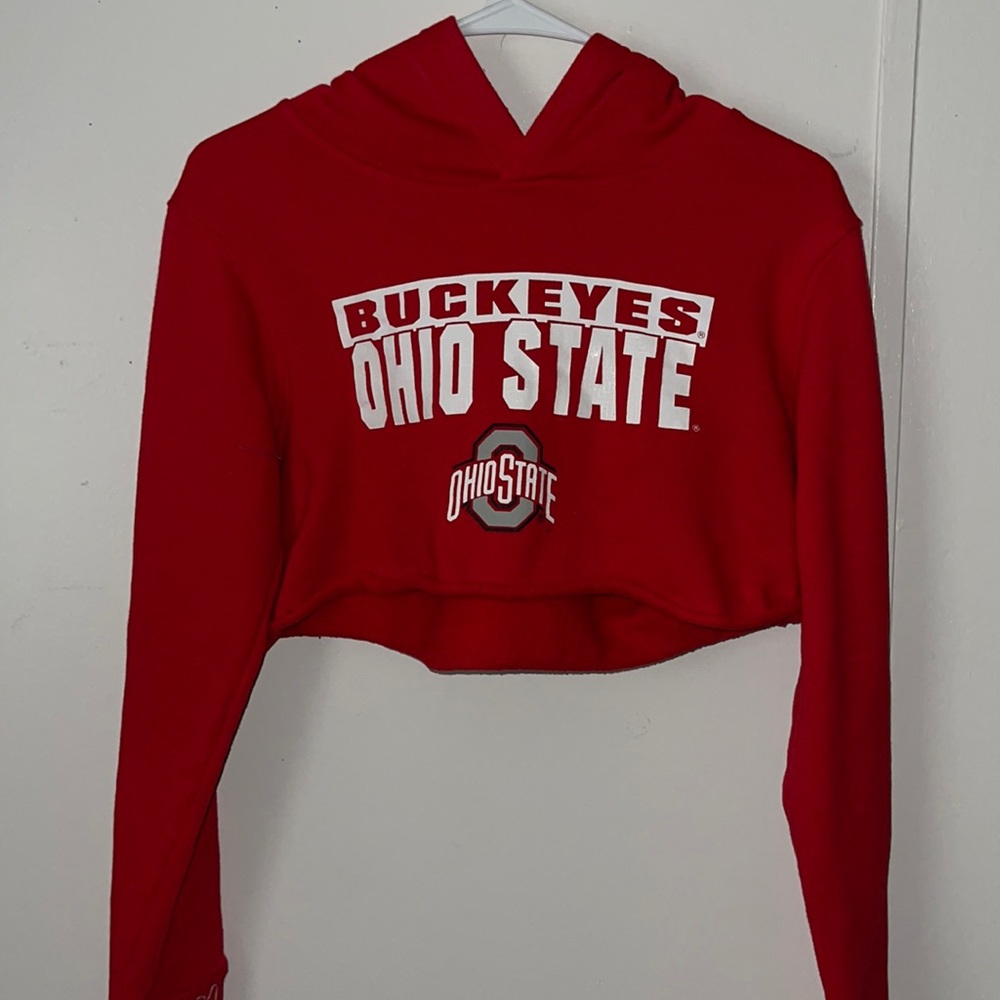 Cropped Ohio State Sweatshirt